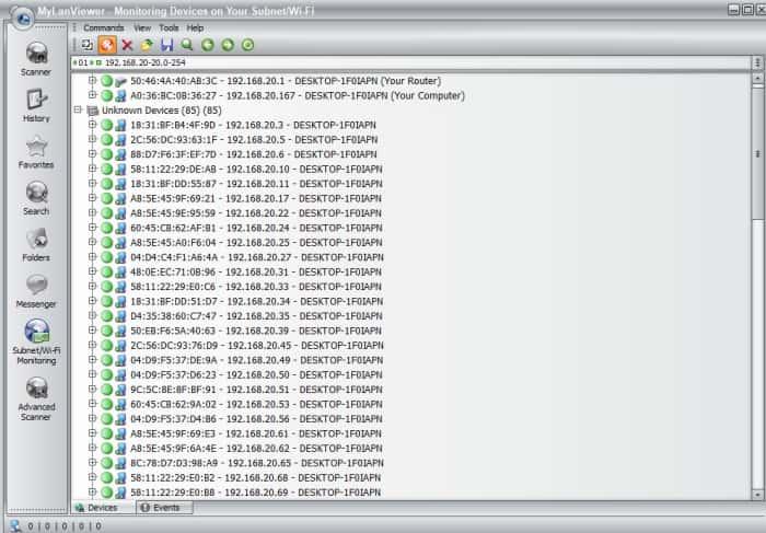 MyLanViewer(局域网扫描工具)v6.0.5官方中文版 MyLanViewer(局域网扫描工具)v6.0.5官方中文版