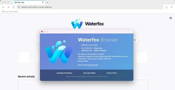 水狐浏览器(Waterfox)v6.5.4官方最新版 水狐浏览器(Waterfox)v6.5.4官方最新版