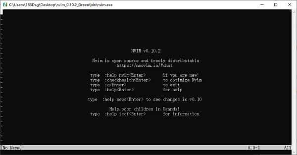 Neovim文本编辑器v0.10.4绿色版