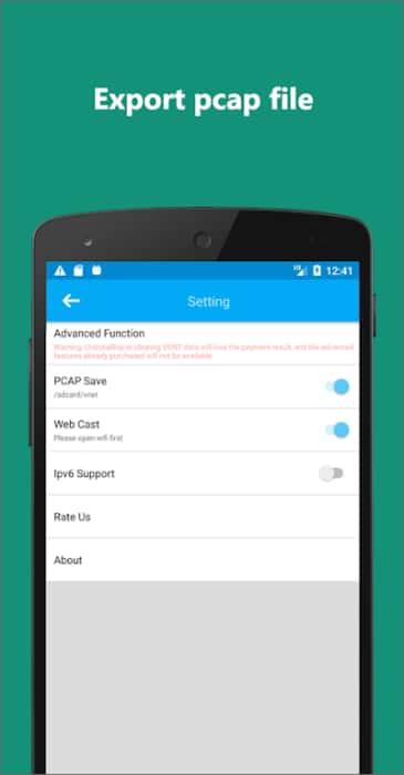 vnet抓包app安卓最新版v1.1.8手机版