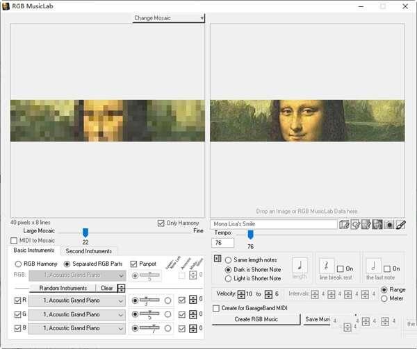 RGB MusicLab(图片转音乐)官方版 3.5 绿色版 RGB MusicLab(图片转音乐)官方版 3.5 绿色版