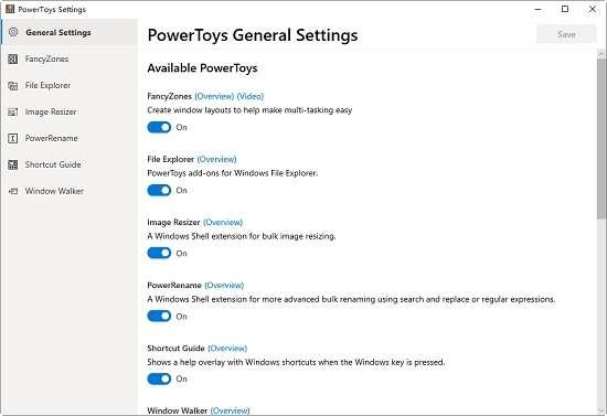 PowerToys(微软小工具)官方版 0.71.0 汉化中文版