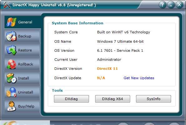 DirectX Happy Uninstall官方版 6.9.2.0525 最新版