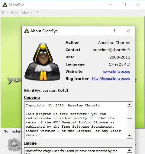 SilentEye(文字或文件隐藏到图片工具)免费版 0.4.1 官方版最新版 SilentEye(文字或文件隐藏到图片工具)免费版 0.4.1 官方版最新版