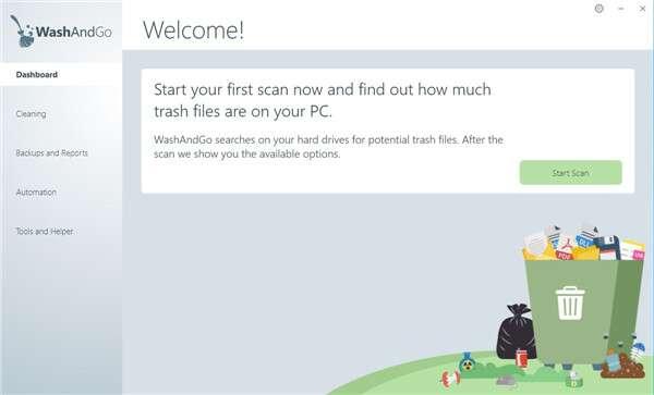 Abelssoft WashAndGo(磁盘清理工具)官方版 26.46 最新版