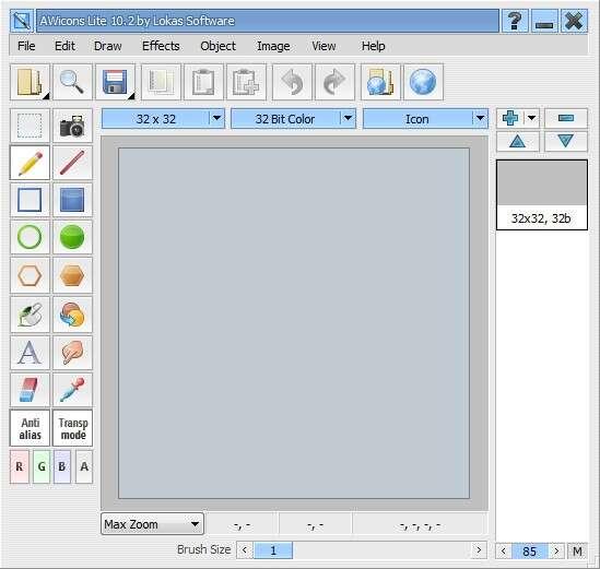 AWicons Lite(图标编辑工具)官方版 10.2 最新版