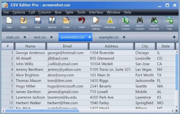 Gammadyne CSV Editor(CSV文件编辑器)官方版 27.0 最新免费版 Gammadyne CSV Editor(CSV文件编辑器)官方版 27.0 最新免费版