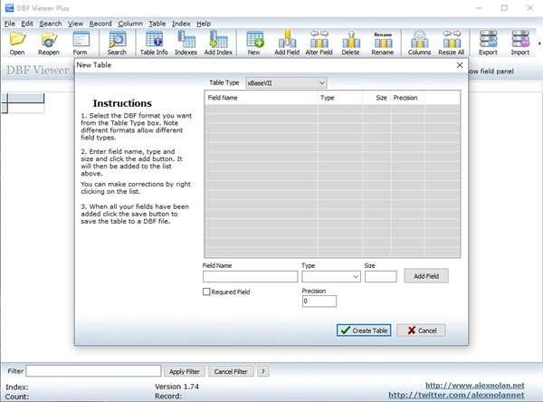 DBF Viewer Plus(DBF阅读器)电脑版 1.74 官方版