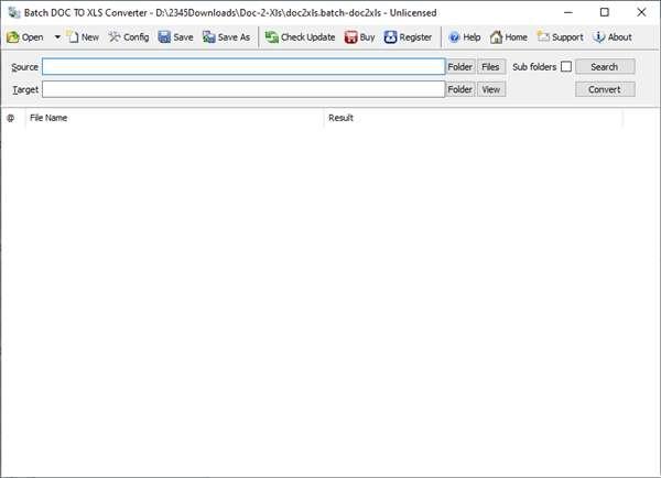 Batch DOC TO XLS Converter(文档转Excel软件)绿色版 2023.15.1117.3347