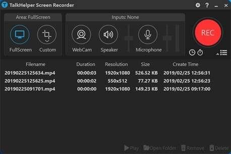 TalkHelper Screen Recorderz（屏幕录像软件）最新版 2.5.20.81官方版