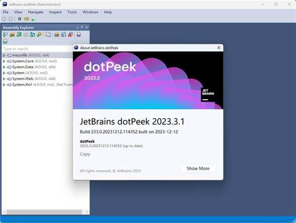 JetBrains dotPeek（反编译软件）2023官方版 2023.3.1 最新版
