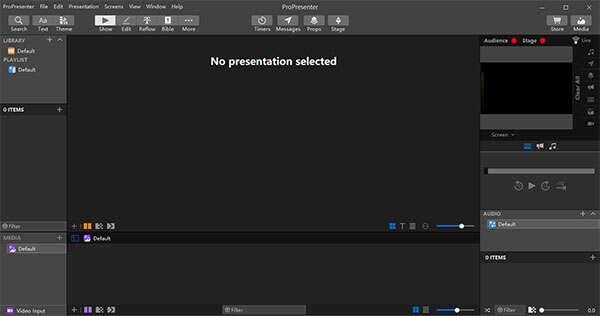 ProPresenter(分屏演示软件)官方版 7.2.2 最新版