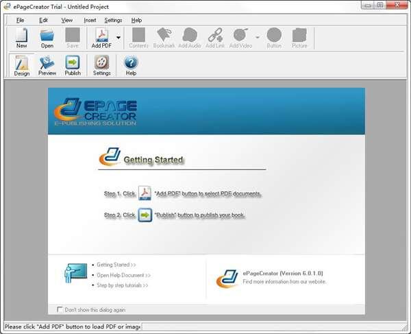 ePageCreator(电子杂志制作软件)官方版 6.1.0.2 最新版