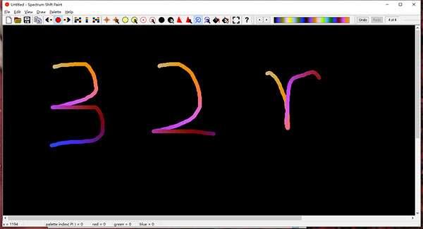 Spectrum Shift Paint(多特效色彩分析软件)绿色版 3.30官方版
