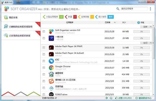 Soft Organizer Pro(软件卸载工具)v9.55最新版