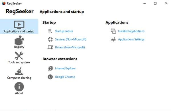 RegSeeker(注册表管理工具)官方版 4.7.364018 最新版 RegSeeker(注册表管理工具)官方版 4.7.364018 最新版
