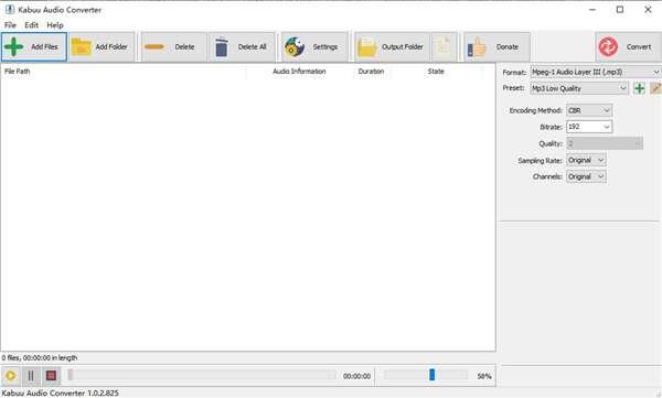 Kabuu Audio Converter(音频转换器)免费版 1.0.2 官方版 Kabuu Audio Converter(音频转换器)免费版 1.0.2 官方版