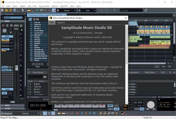 Magix Samplitude 8(数字音频制作处理软件)官方版 8.0 最新版 Magix Samplitude 8(数字音频制作处理软件)官方版 8.0 最新版