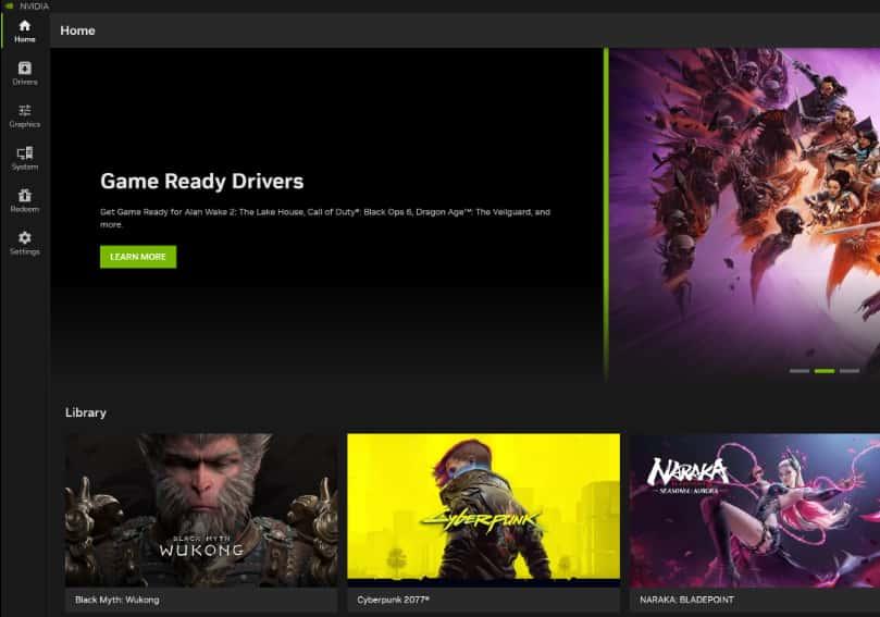 NVIDIA App电脑版v11.0.1.163官方最新版