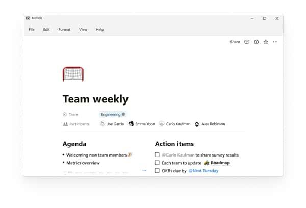 notion(云笔记工具)电脑版v4.2.0官方版