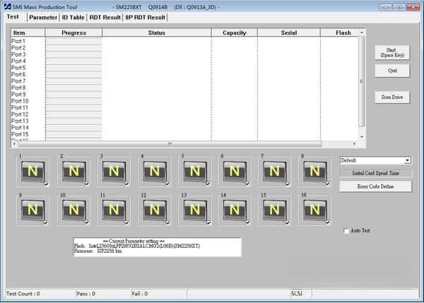 慧荣sm2258xt主控开卡工具v0.0.12 官方版