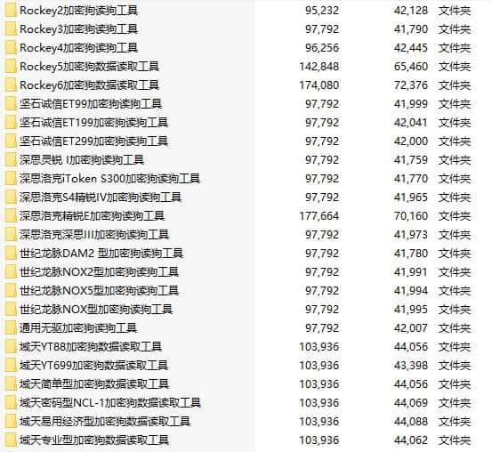 加密狗读狗工具v1.0 绿色版