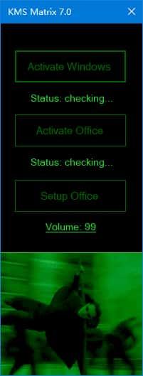 KMS Matrix(windows/office⼀键激活⼯具)v7.0绿色版 KMS Matrix(windows/office⼀键激活⼯具)v7.0绿色版